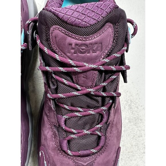 Hoka One One Womens Kaha 2 Low GTX Waterproof Hiking Shoes Plum Size 10.5 - Picture 6 of 12